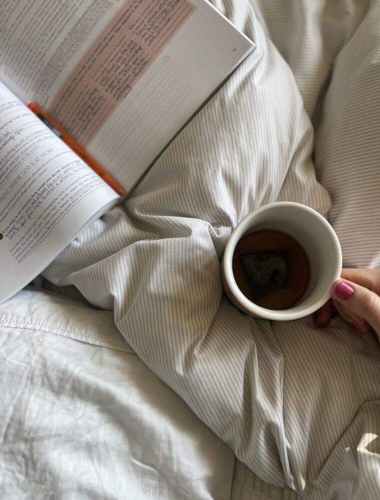 bible-study-bed-coffee-photo